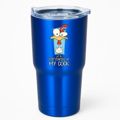 Funny Offensive Stop Staring At My Cock Tumbler