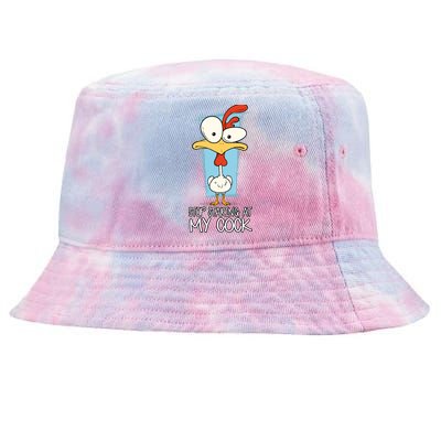 Funny Offensive Stop Staring At My Cock Tie-Dyed Bucket Hat