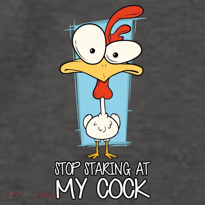 Funny Offensive Stop Staring At My Cock Vector Backpack