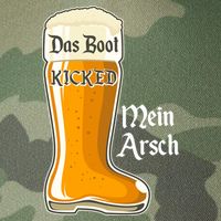 Funny Oktoberfest Das Boot Kicked Mein Arsch Legacy Tie Dye Trucker Hat