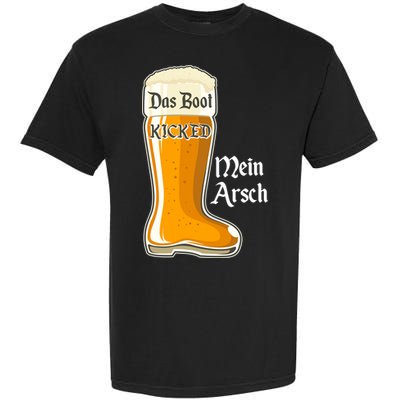 Funny Oktoberfest Das Boot Kicked Mein Arsch Garment-Dyed Heavyweight T-Shirt