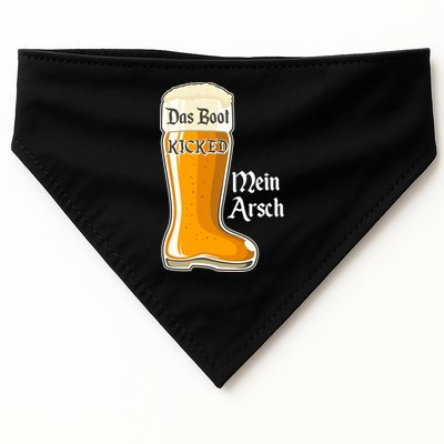 Funny Oktoberfest Das Boot Kicked Mein Arsch USA-Made Doggie Bandana