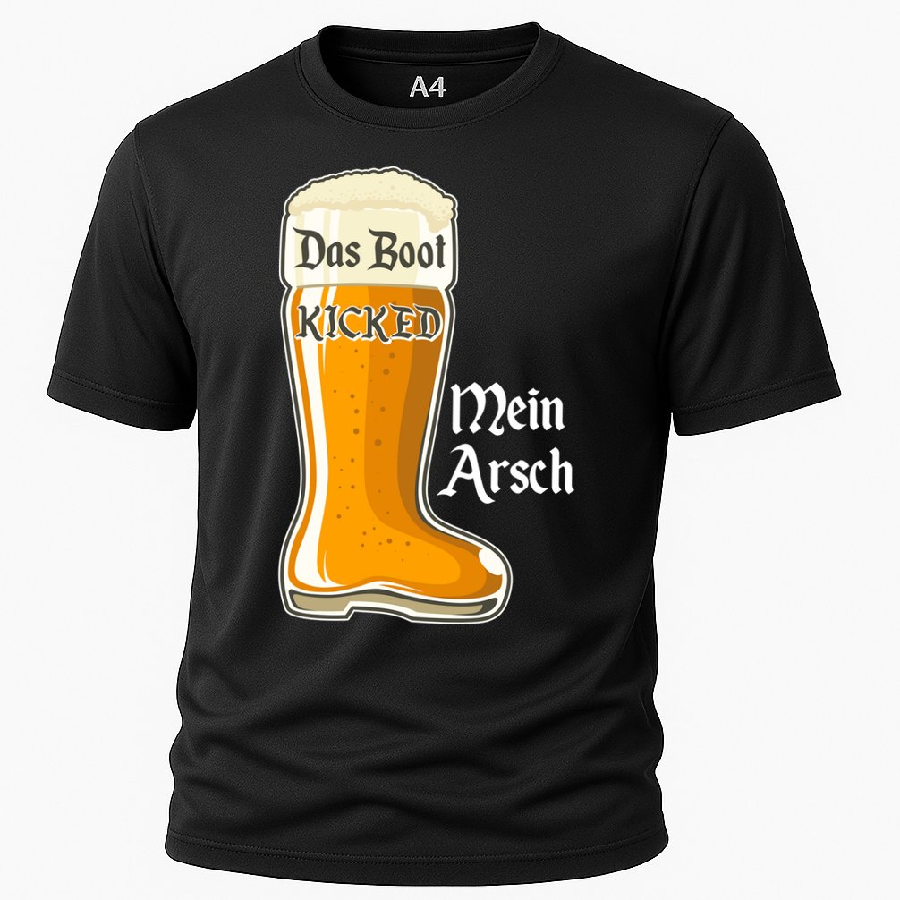 Funny Oktoberfest Das Boot Kicked Mein Arsch Performance Shirt