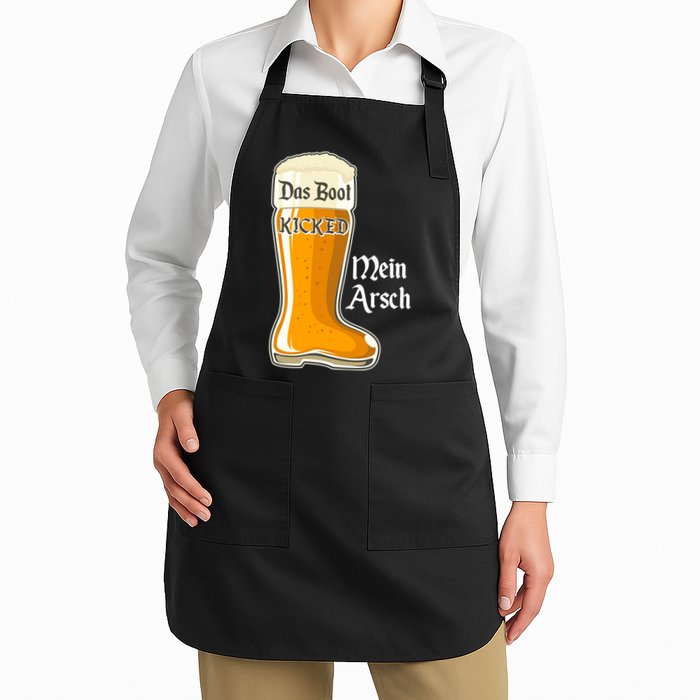 Funny Oktoberfest Das Boot Kicked Mein Arsch Apron