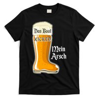 Funny Oktoberfest Das Boot Kicked Mein Arsch T-Shirt