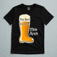 Funny Oktoberfest Das Boot Kicked Mein Arsch T-Shirt