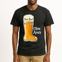 Funny Oktoberfest Das Boot Kicked Mein Arsch Tall T-Shirt
