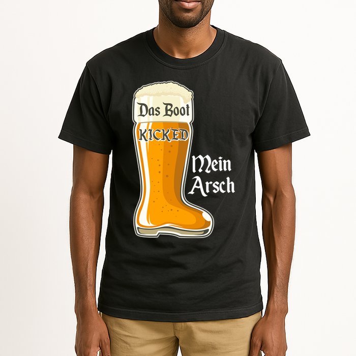 Funny Oktoberfest Das Boot Kicked Mein Arsch Tall T-Shirt