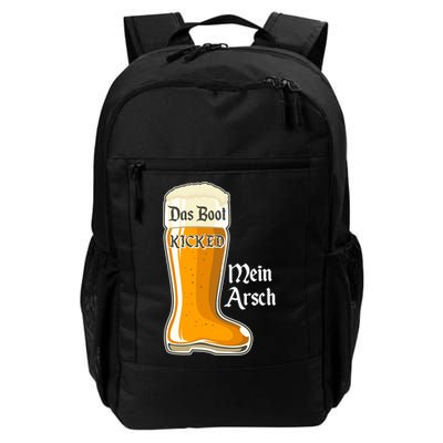 Funny Oktoberfest Das Boot Kicked Mein Arsch Backpack