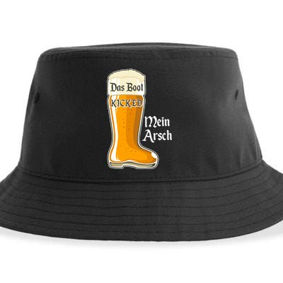 Funny Oktoberfest Das Boot Kicked Mein Arsch Sustainable Bucket Hat