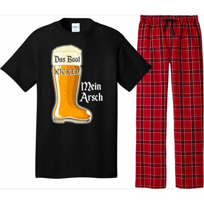 Funny Oktoberfest Das Boot Kicked Mein Arsch Pajama Set