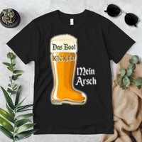 Funny Oktoberfest Das Boot Kicked Mein Arsch Premium T-Shirt