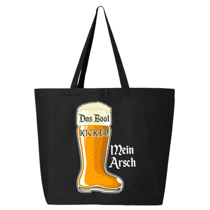 Funny Oktoberfest Das Boot Kicked Mein Arsch 25L Jumbo Tote