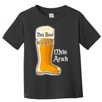 Funny Oktoberfest Das Boot Kicked Mein Arsch Toddler T-Shirt