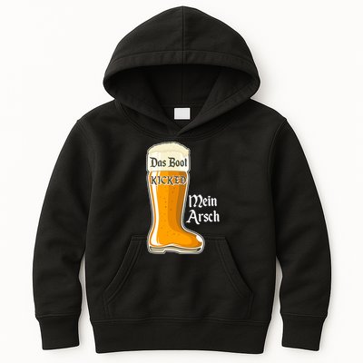 Funny Oktoberfest Das Boot Kicked Mein Arsch Kids Hoodie