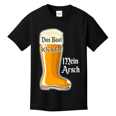 Funny Oktoberfest Das Boot Kicked Mein Arsch Kids T-Shirt