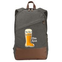 Funny Oktoberfest Das Boot Kicked Mein Arsch Cotton Canvas Backpack
