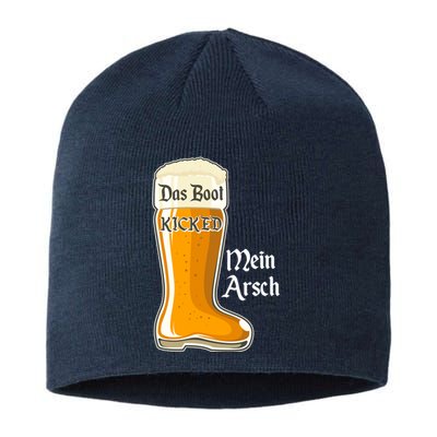 Funny Oktoberfest Das Boot Kicked Mein Arsch Sustainable Beanie