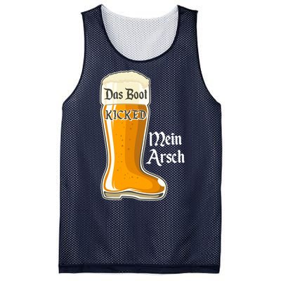 Funny Oktoberfest Das Boot Kicked Mein Arsch Mesh Reversible Basketball Jersey Tank