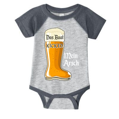 Funny Oktoberfest Das Boot Kicked Mein Arsch Infant Baby Jersey Bodysuit