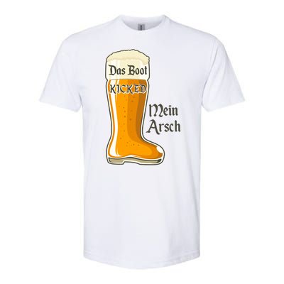 Funny Oktoberfest Das Boot Kicked Mein Arsch Softstyle CVC T-Shirt