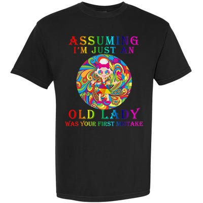 Funny Old Lady Garment-Dyed Heavyweight T-Shirt