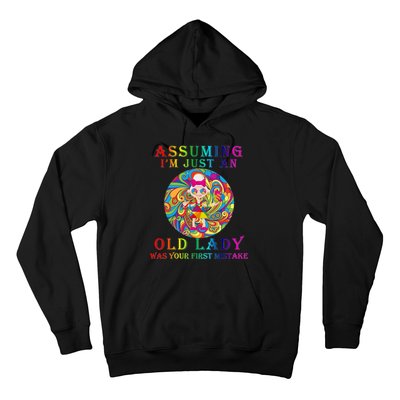 Funny Old Lady Hoodie