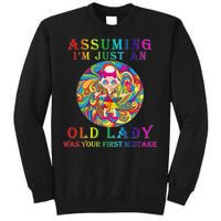 Funny Old Lady Sweatshirt