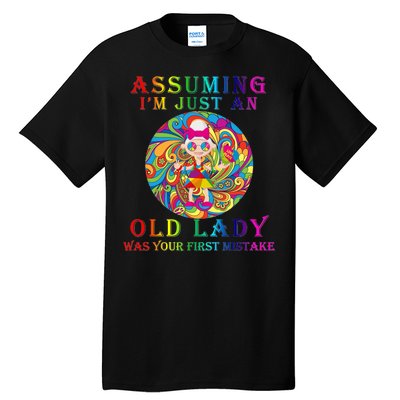 Funny Old Lady Tall T-Shirt