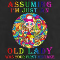 Funny Old Lady Adult Drive Performance Visor