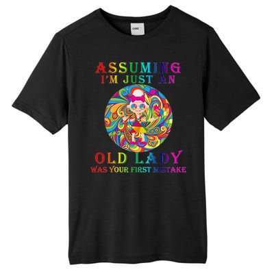 Funny Old Lady Tall Fusion ChromaSoft Performance T-Shirt