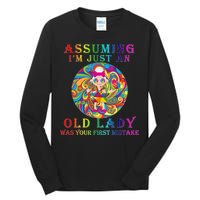 Funny Old Lady Tall Long Sleeve T-Shirt