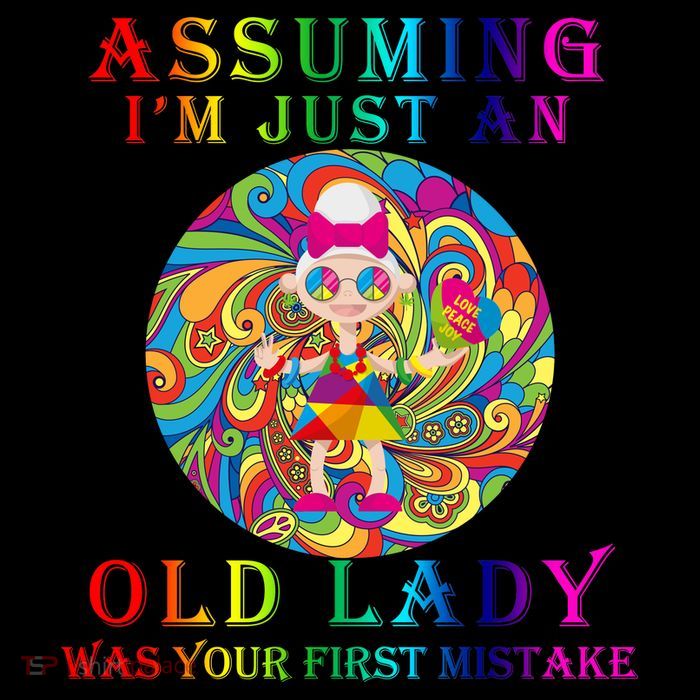 Funny Old Lady Wool Snapback Cap