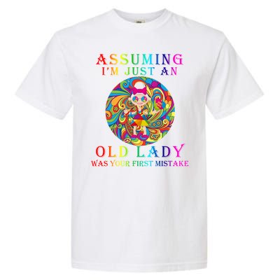 Funny Old Lady Garment-Dyed Heavyweight T-Shirt