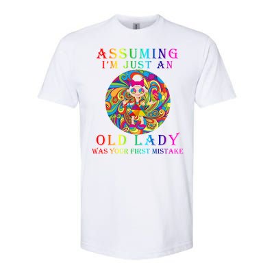 Funny Old Lady Softstyle® CVC T-Shirt