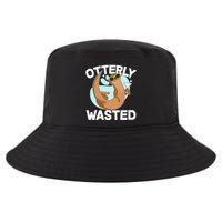 Funny Otterly Wasted Drunk Otter Cool Comfort Performance Bucket Hat