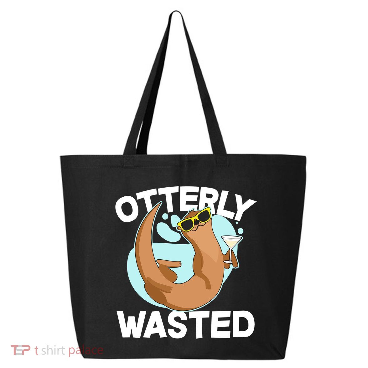 Funny Otterly Wasted Drunk Otter 25L Jumbo Tote