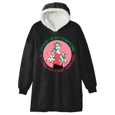 Funny Overwhelmed Mom Hooded Wearable Blanket