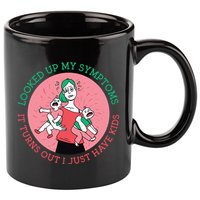 Funny Overwhelmed Mom 11oz C Handle Ceramic Mug