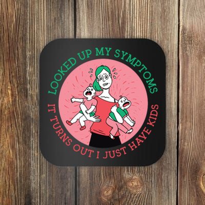 Funny Overwhelmed Mom Coaster