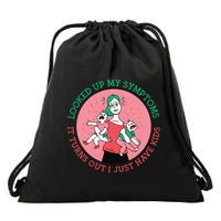 Funny Overwhelmed Mom Drawstring Bag