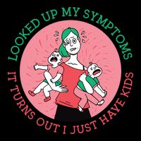 Funny Overwhelmed Mom Drawstring Bag