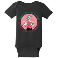 Funny Overwhelmed Mom Baby Bodysuit