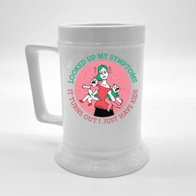 Funny Overwhelmed Mom Beer Stein