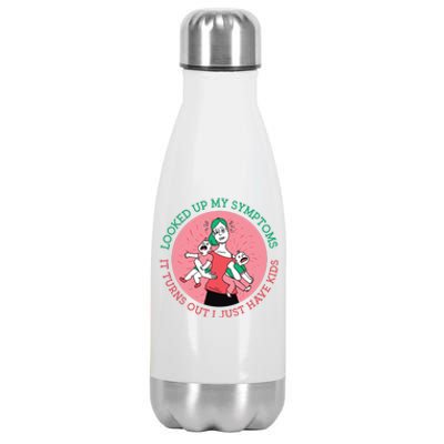 Funny Overwhelmed Mom Stainless Steel Insulated Water Bottle