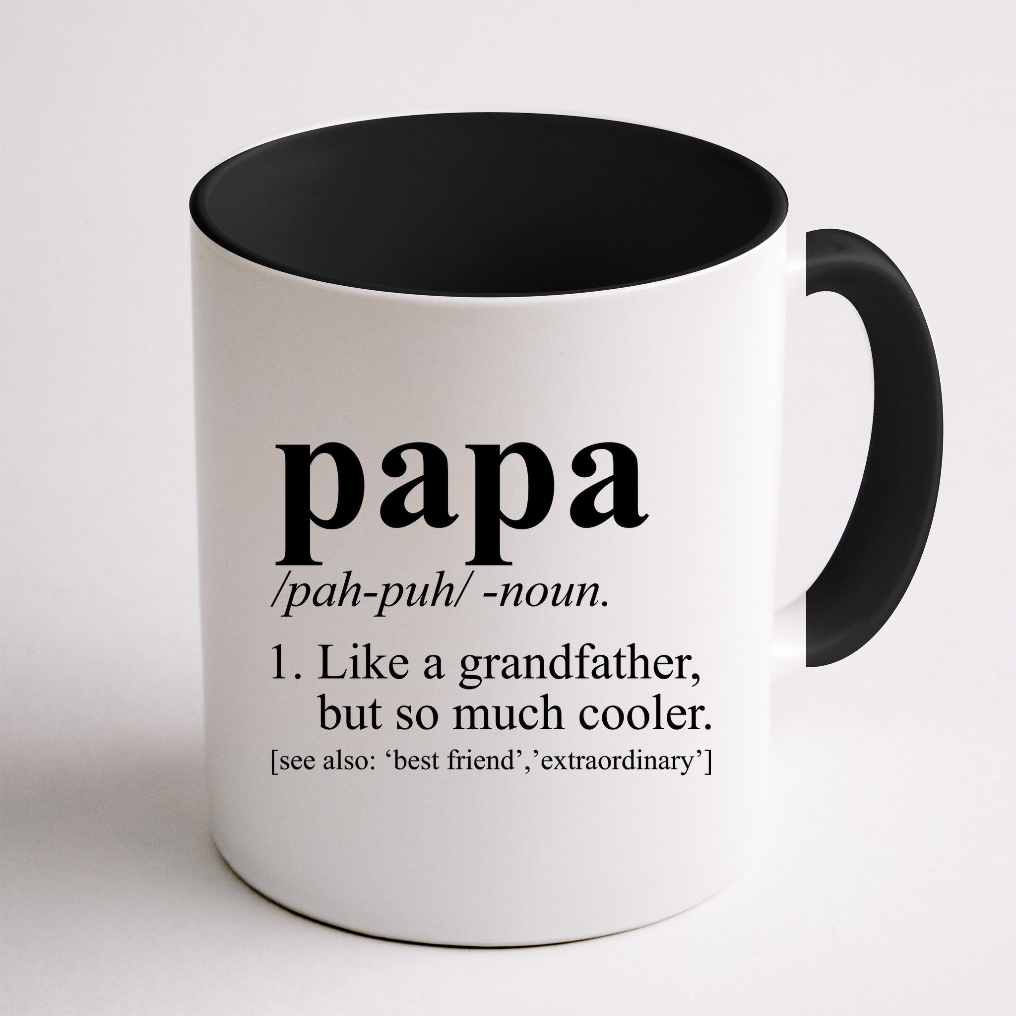 Funny Papa Definition Like A Grandfather Mug