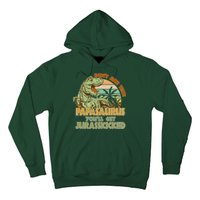 Funny Papa Don't Mess With Papasaurus Hoodie