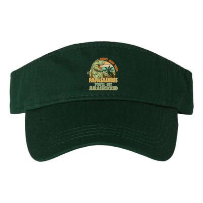 Funny Papa Don't Mess With Papasaurus Visor
