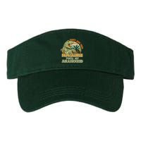 Funny Papa Don't Mess With Papasaurus Valucap Bio-Washed Visor