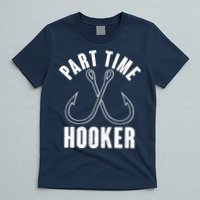 Funny Part Time Hooker Fishing Fan T-Shirt